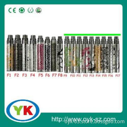 Ego-F battery with various design for atomizer